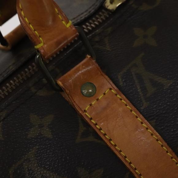 LOUIS VUITTON Monogram Keepall Bandouliere 50 Boston Bag M41416 LV Auth 110529 - Picture 8 of 16